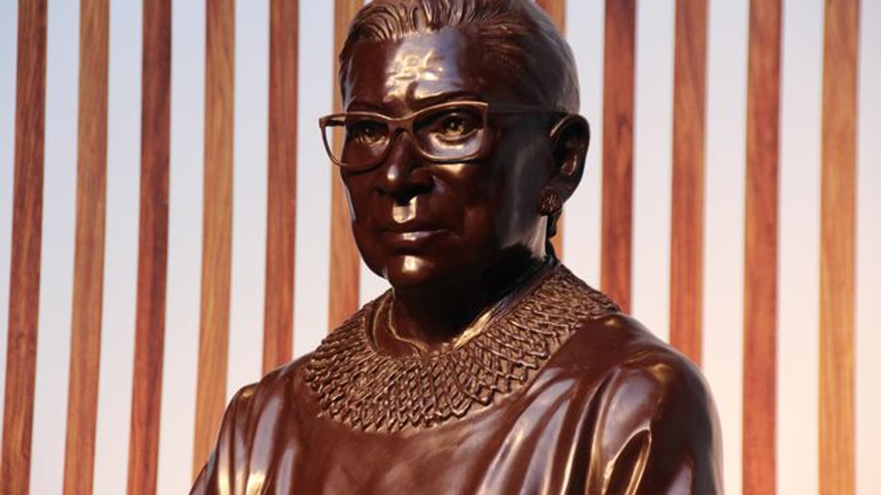 Prominente Richterin: Statue von Ruth Bader Ginsburg in New York enthüllt