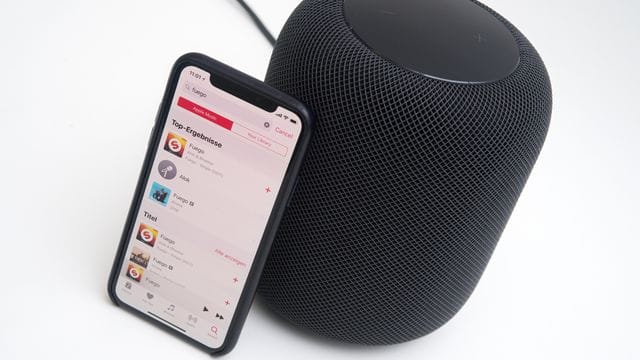 Smartspeaker von Apple: Der HomePod wird von Apple nicht fortgeführt – jedenfalls nicht in dieser Größe.