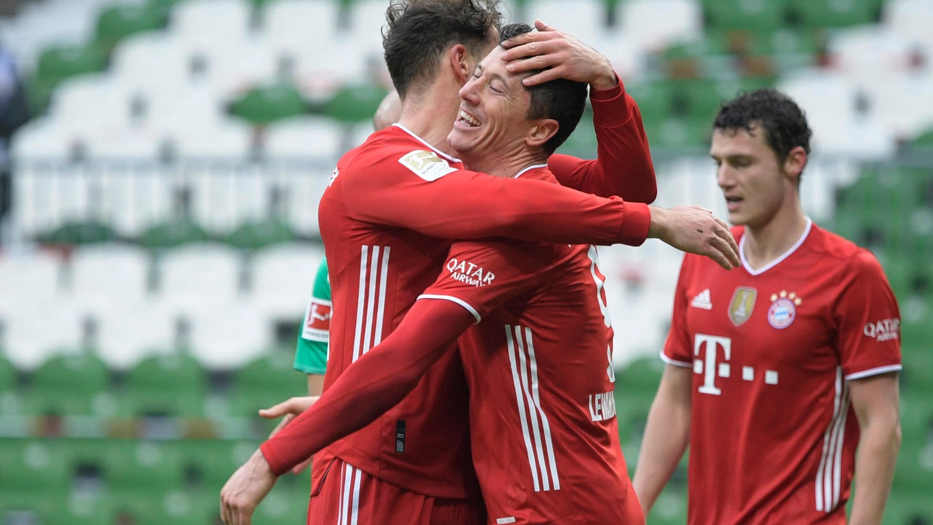 Robert Lewandowski: Der Pole zog mit Klaus Fischer gleich. Robert Lewandowski: Der Pole zog mit Klaus Fischer gleich.