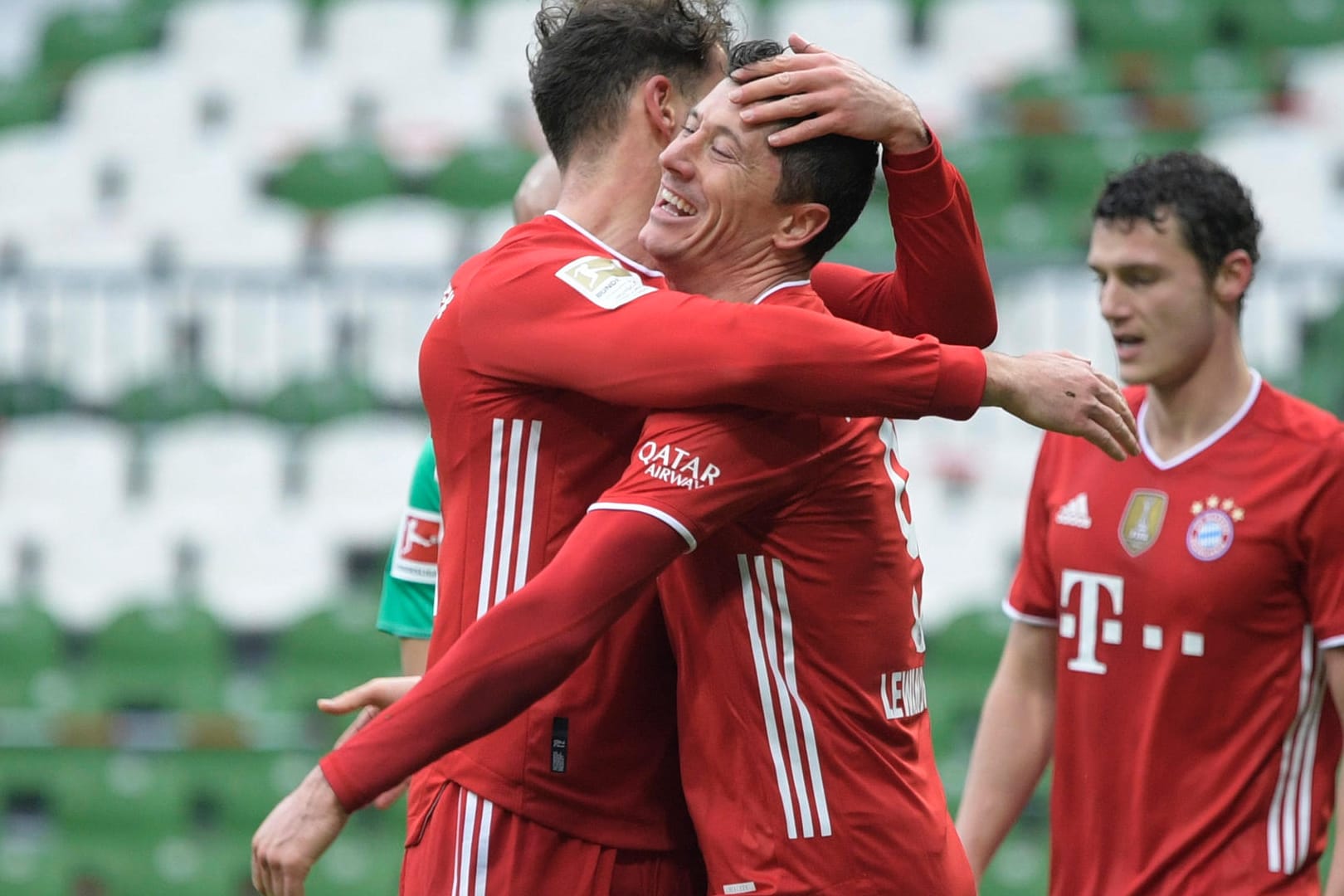Robert Lewandowski: Der Pole zog mit Klaus Fischer gleich.