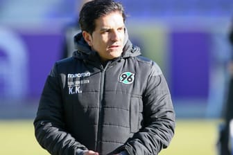 Hannover-Trainer Kenan Kocak: Das Spiel seiner Mannschaft gegen Würzburg musste nun verschoben werden.