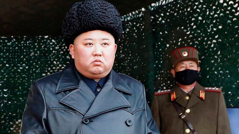 Nordkoreas Machthaber Kim Jong Un bei einem Truppenbesuch (Archivbild). Die USA versuchen bislang vergeblich, Kontakt zur seiner Regierung aufzunehmen.