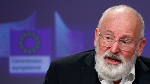 Der Niederländer Frans Timmermans ist Vizepräsident der Europäischen Kommission. Der Niederländer Frans Timmermans ist Vizepräsident der Europäischen Kommission.