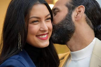 Rebecca Mir und Massimo Sinató: Die beiden sind seit 2015 verheiratet und erwarten jetzt ihr erstes Kind.