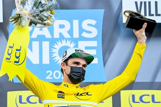 Maximilian Schachmann hat bei der Traditionsrundfahrt Paris-Nizza überraschend seinen Titel verteidigt.