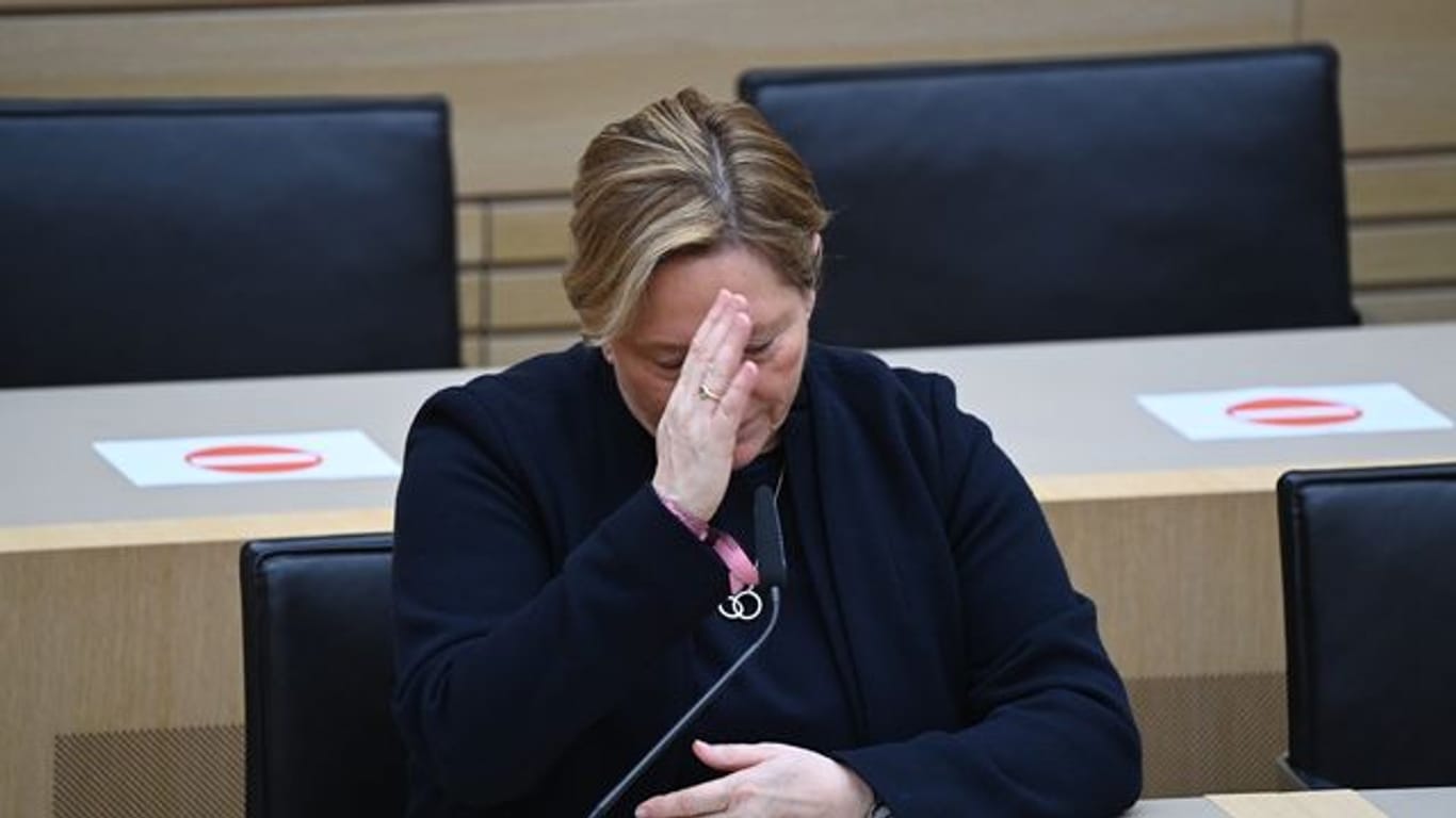 Susanne Eisenmann, Spitzenkandidatin der CDU (Archivbild): Sie verlor auch in ihrem Wahlkreis in Stuttgart.