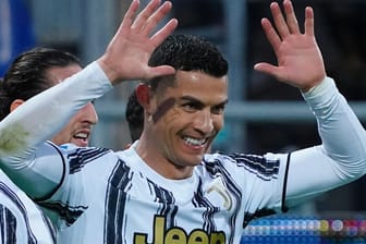 Cristiano Ronaldo von Juventus Turin: Der Portugiese erzielte einen Dreierpack.