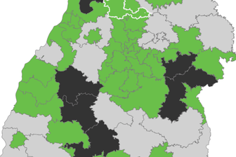 Grüne und CDU teilen die Wahlkreise in Baden-Württemberg unter sich auf.