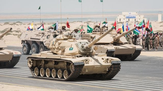 Größter Importeur von Rüstungsgütern bleibt Saudi-Arabien.