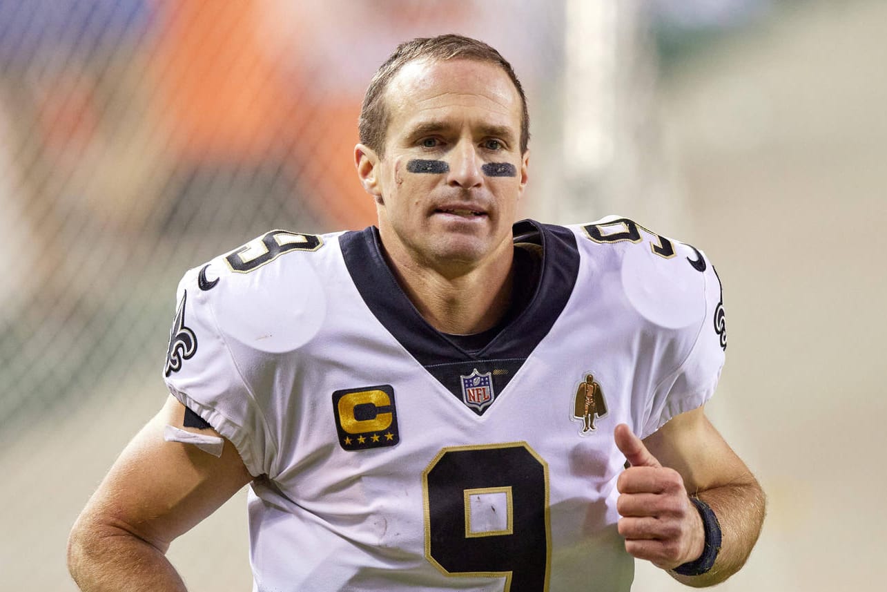 Drew Brees: Der langjährige Quarterback der New Orleans Saints hat seine Karriere für beendet erklärt.