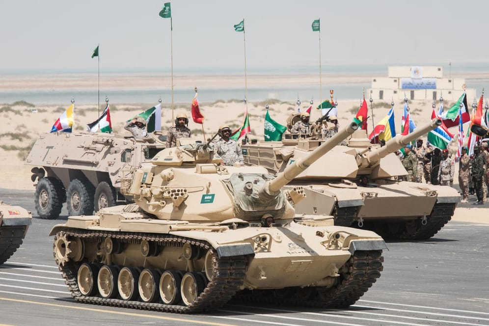 Panzer in Saudi-Arabien: Das Land ist eines der Hauptabnehmer westlicher Waffen.