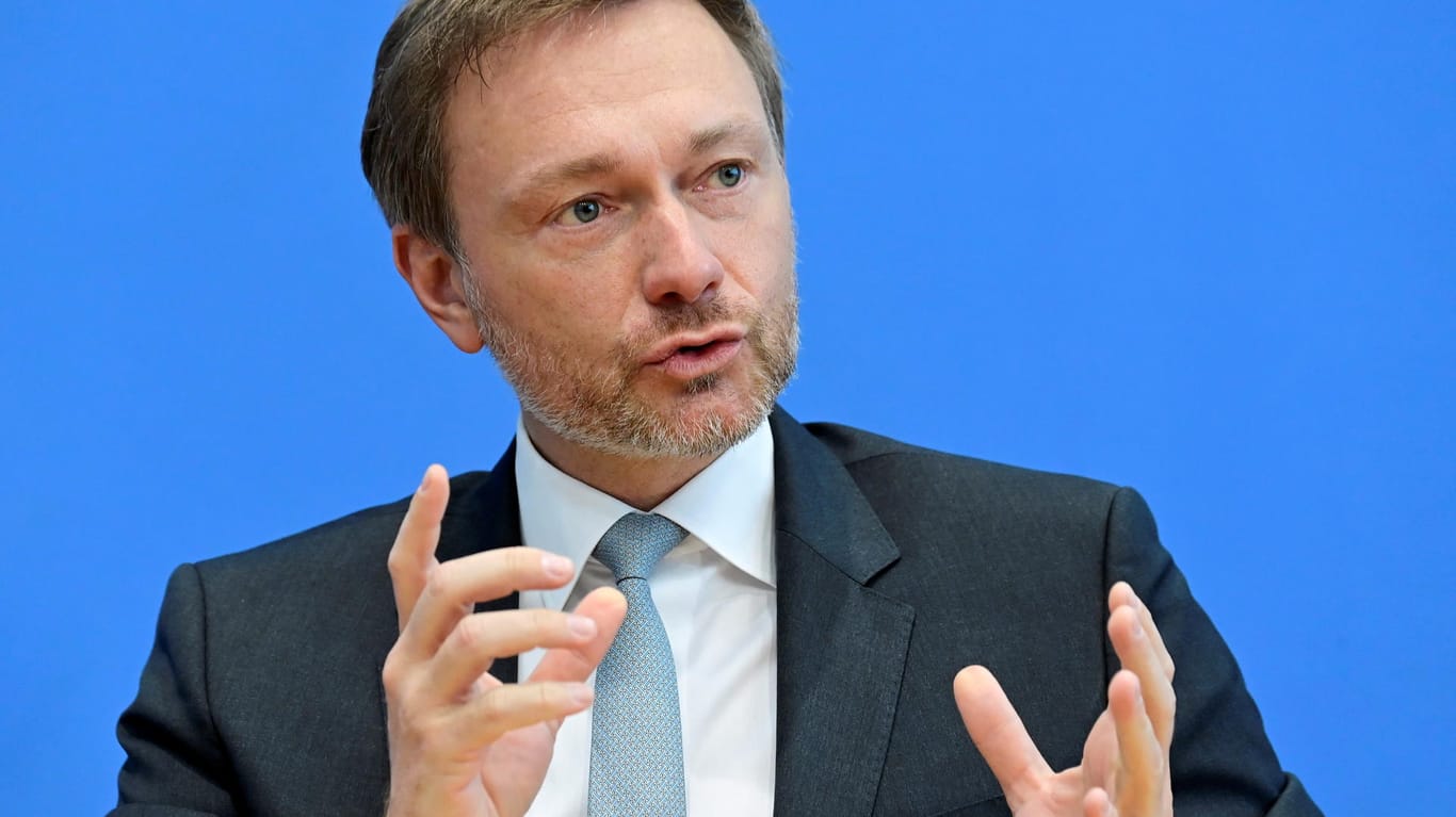 FDP-Chef Christian Lindner zur einer möglichen Ampelkoalition. "Spekulationen von SPD und Grünen".