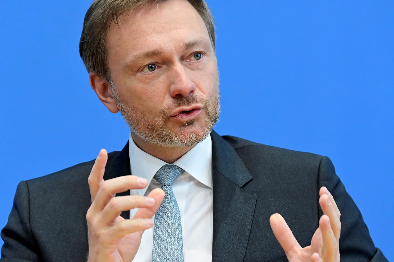 FDP-Chef Christian Lindner zur einer möglichen Ampelkoalition. "Spekulationen von SPD und Grünen".