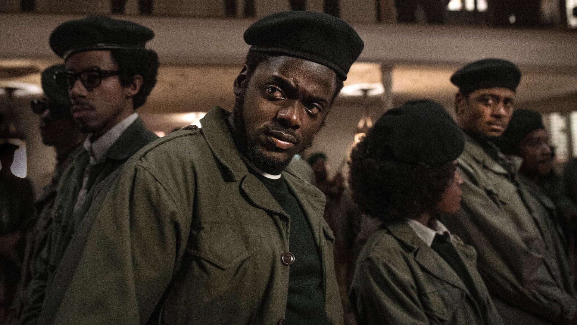 "Judas the Black Messiah": Der Film von Warner Bros. Pictures mit Daniel Kaluuya, der als Bester Nebendarsteller Chancen hat, kommt insgesamt auf sechs Oscar-Nominierungen.