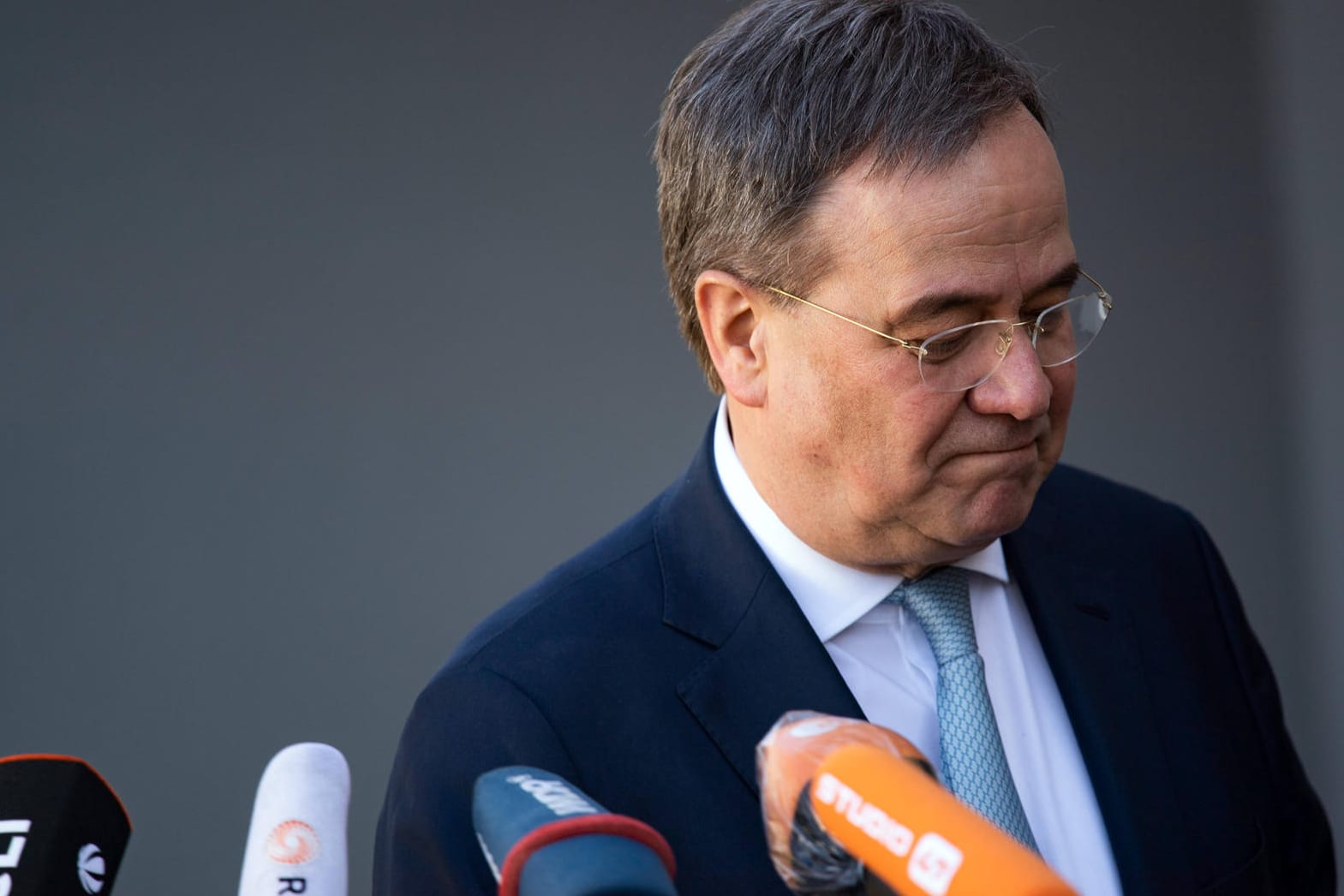 Deutliches Votum: Armin Laschet bringt sich als Kanzlerkandidat der CDU in Stellung – überzeugt hat er dabei bisher offenbar nicht.