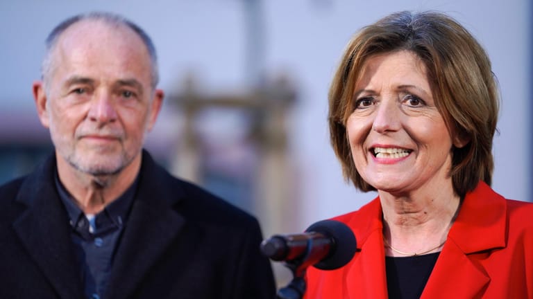 Rheinland-Pfalz Ministerpräsidentin Malu Dreyer: Sie will wieder mit FDP und Grünen über eine Ampelkoalition verhandeln.