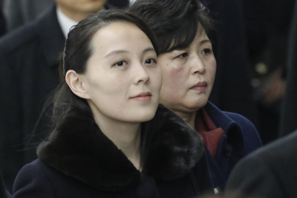 Kim Jung Uns Schwester Kim Yo Jong: Sie hat in den letzten Jahren an Macht gewonnen.