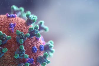 Animation des Coronavirus: Intensivmediziner fordert wieder strengere Beschränkungen der Kontakte.