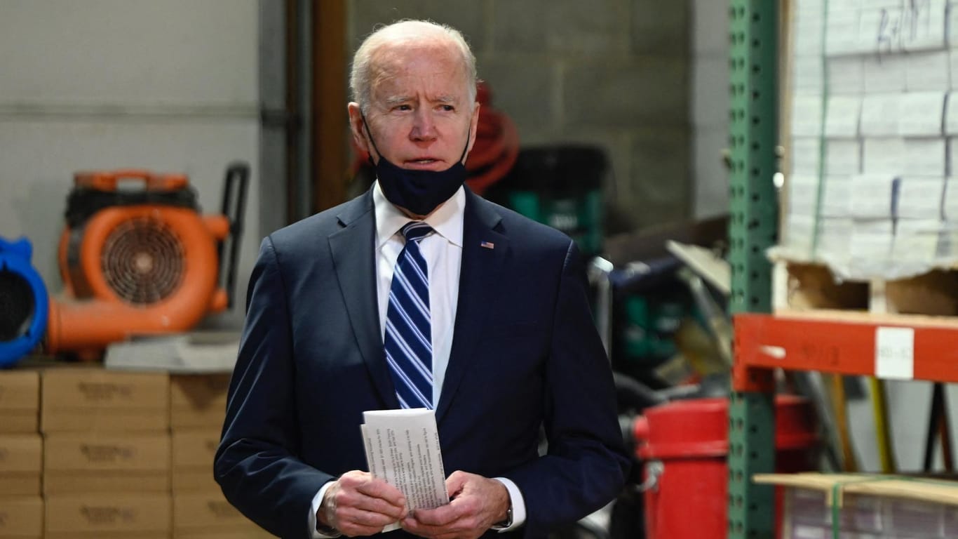 US-Präsident Joe Biden: Laut US-Geheimdiensten wollte Russland ihn mit Desinformationen bei der Wahl 2020 schaden.