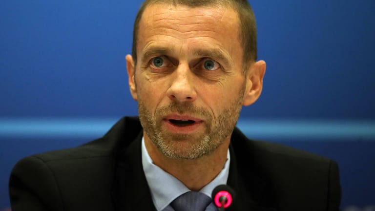 Aleksander Ceferin: Der Slowene ist seit 2016 Präsident der Uefa.
