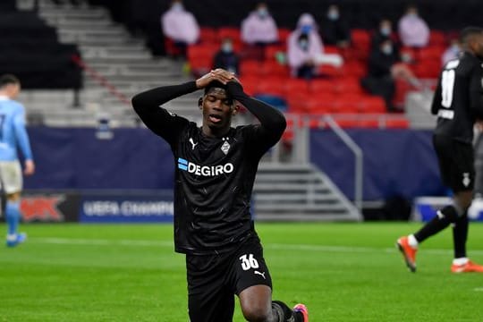 Breel Embolo ist mit den Gladbachern in der Champions League ausgeschieden.