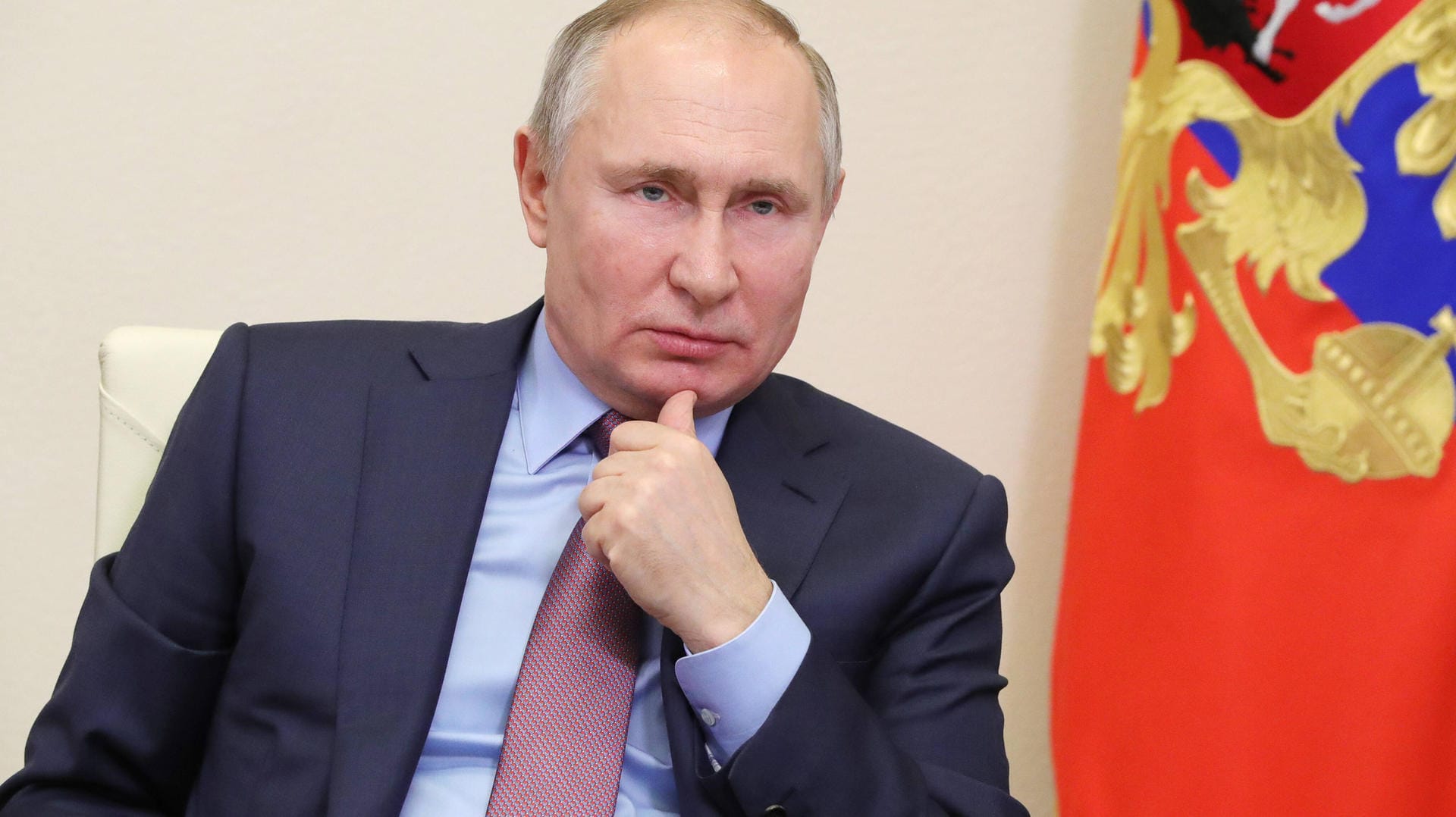 Wladimir Putin: Die russische Regierung spricht Drohungen gegen deutsche Medien aus. Wladimir Putin: Die russische Regierung spricht Drohungen gegen deutsche Medien aus.