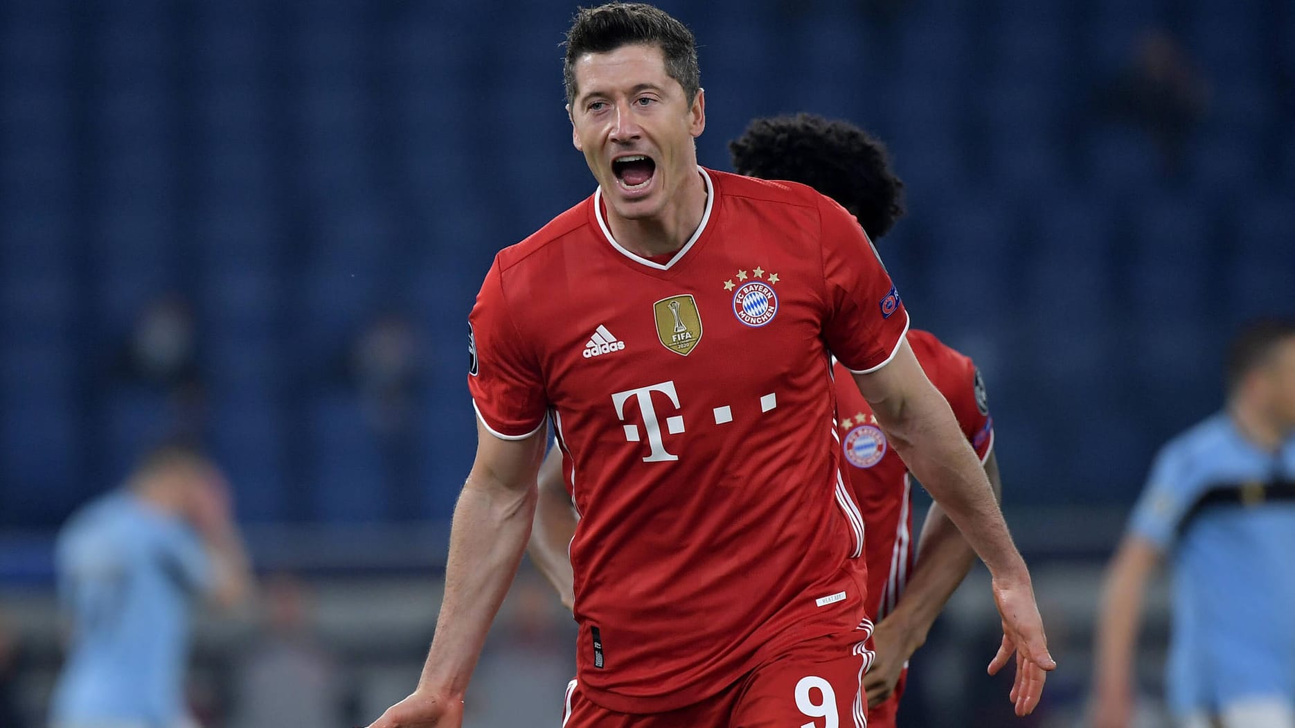 Gewohntes Bild: Robert Lewandowski beim Torjubel.