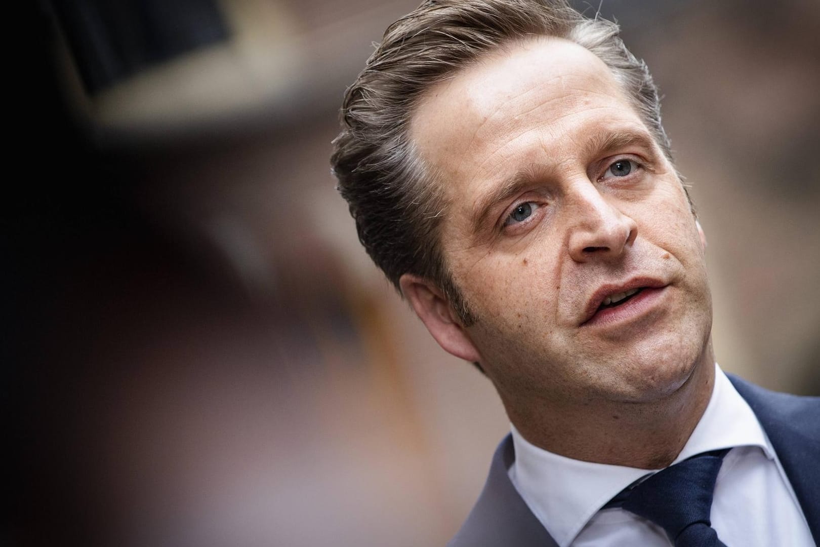 Der Gesundheitsminister der Niederlande: Hugo de Jonge hat sich bei der Parlamentswahl eine peinliche Panne geleistet.