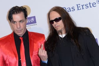 Till Lindemann (l) und Peter Tägtgren machen Musik.