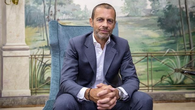 Fordert für die EM Zuschauer in den Stadien: Aleksander Ceferin, Präsident der UEFA. Fordert für die EM Zuschauer in den Stadien: Aleksander Ceferin, Präsident der UEFA.