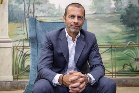 Fordert für die EM Zuschauer in den Stadien: Aleksander Ceferin, Präsident der UEFA.