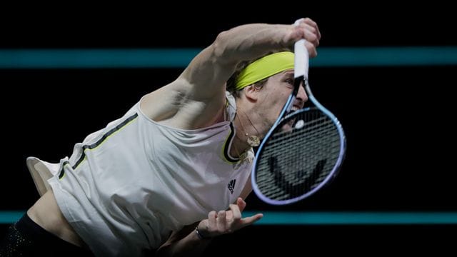Alexander Zverev wird auch beim Turnier in München aufschlagen.