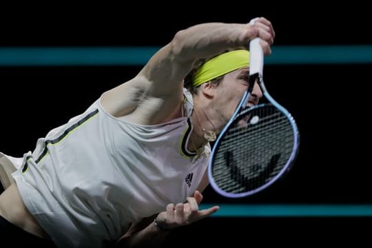 Alexander Zverev wird auch beim Turnier in München aufschlagen.
