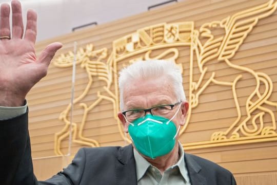 Hat die Qual der Wahl: Winfried Kretschmann.