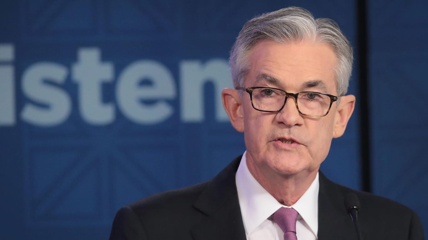 Jerome Powell: Der US-Notenbankchef steht nach Schwankungen an den Anleihemärkten vor einer Bewährungsprobe.