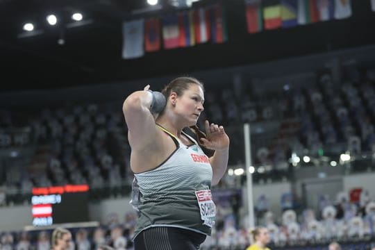 Christina Schwanitz hat an der Hallen-EM in Torun teilgenommen.