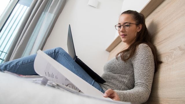 Dank digitaler Formate mussten nur wenige Vorlesungen und Seminare im Wintersemester ausfallen.