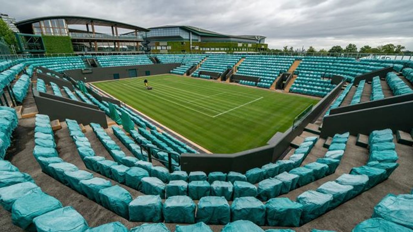 Auch in diesem Jahr werden viele Plätze beim Turnier in Wimbledon freibleiben.