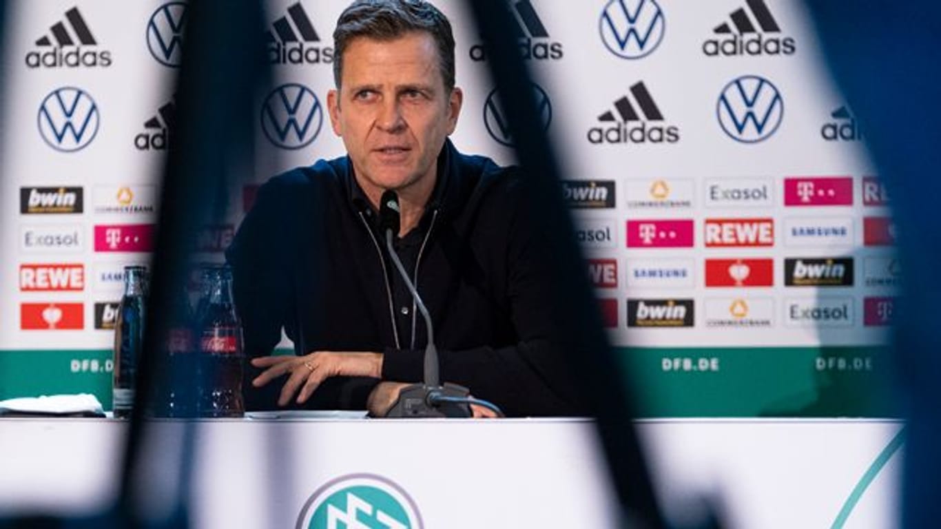DFB-Direktor Oliver Bierhoff glaubt weiter an EM-Spiele in München.