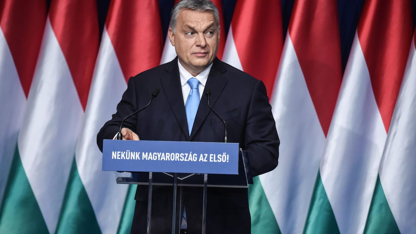 Ungarns Ministerpräsident Viktor Orban: Seine Partei tritt aus der EVP aus.