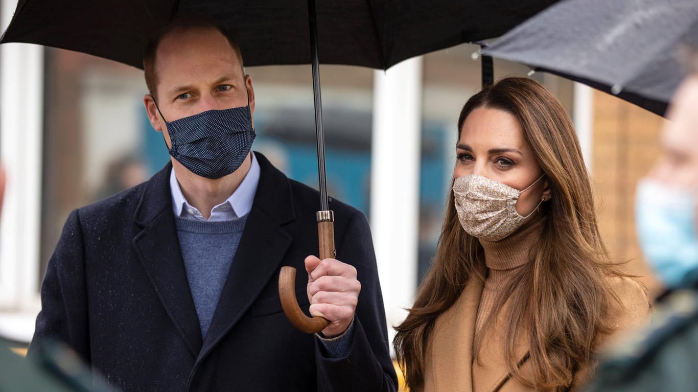 Prinz William und Herzogin Kate: Die beiden besuchten am Donnerstag eine Notfallambulanz.