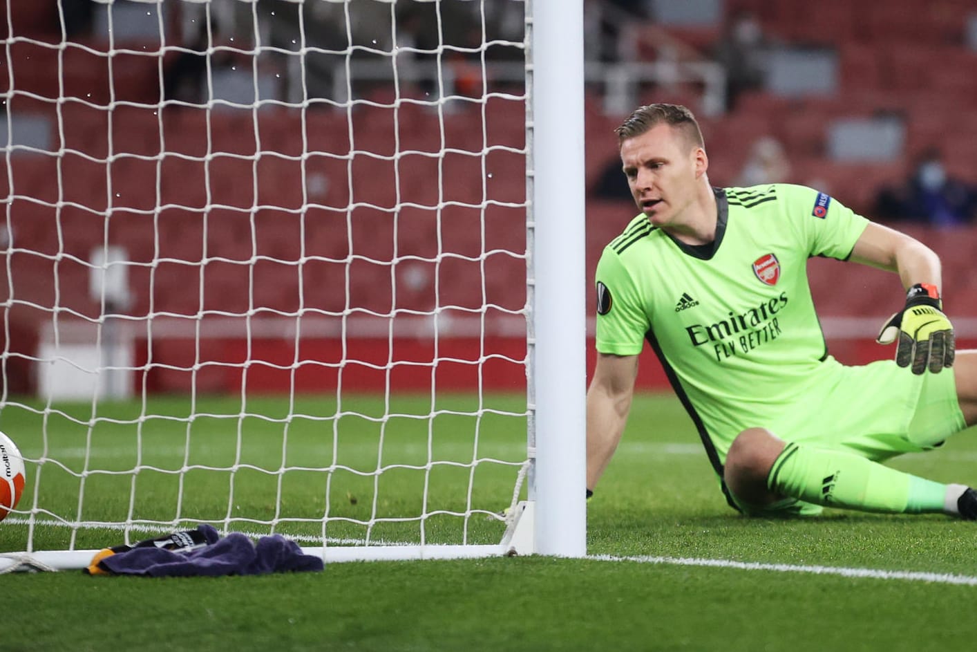 Bernd Leno: Der DFB-Star kam mit Arsenal in der Europa League trotz einer Niederlage im Rückspiel gegen Piräus weiter.