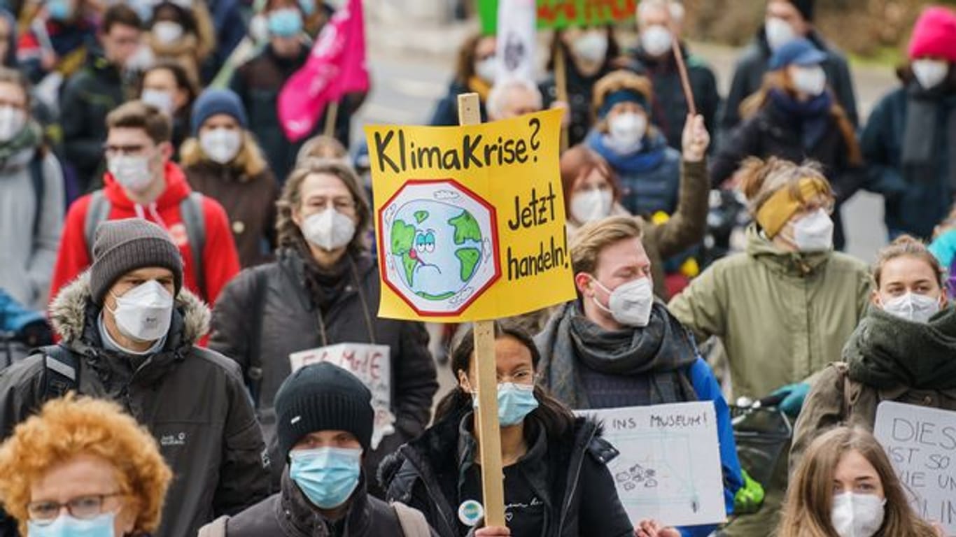 Klimaprotest von "Fridays for Future": Die EU hat sich auf ein verschärftes Klimaziel geeinigt.