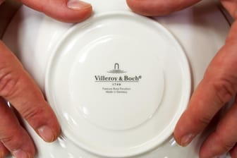 Teller von Villeroy und Boch (Symbolbild): Der Keramikhersteller will Ideal Standard nicht mehr übernehmen.