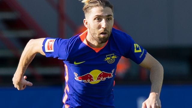 Kevin Kampl für RB Leipzig am Ball.