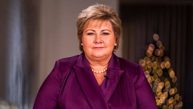 Erna Solberg, Ministerpräsidentin von Norwegen.