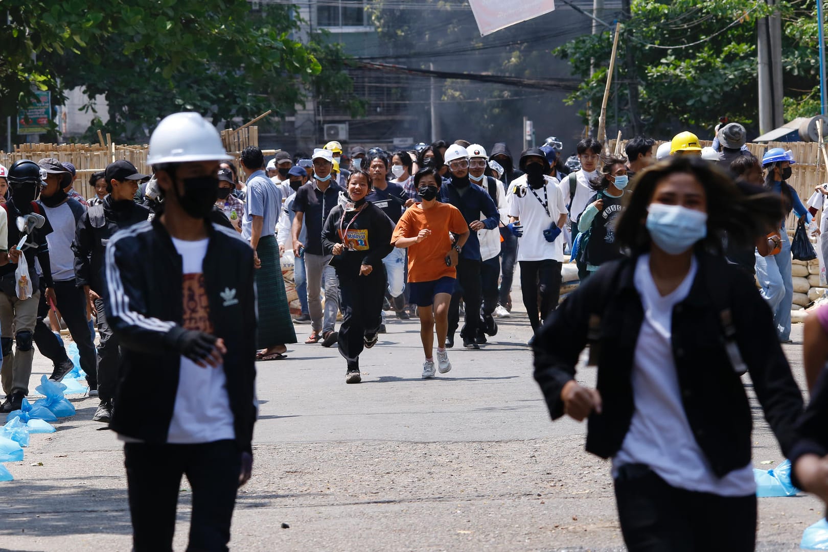 Proteste in Myanmar: Seit Anfang Februar starben dort rund 220 Menschen bei Demonstrationen.