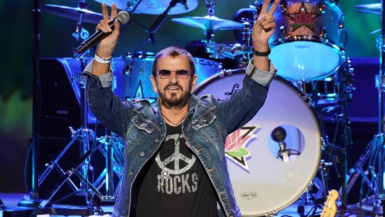 Ringo Starr: Er war Drummer der Beatles.