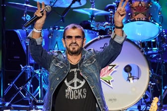 Ringo Starr: Er war Drummer der Beatles.