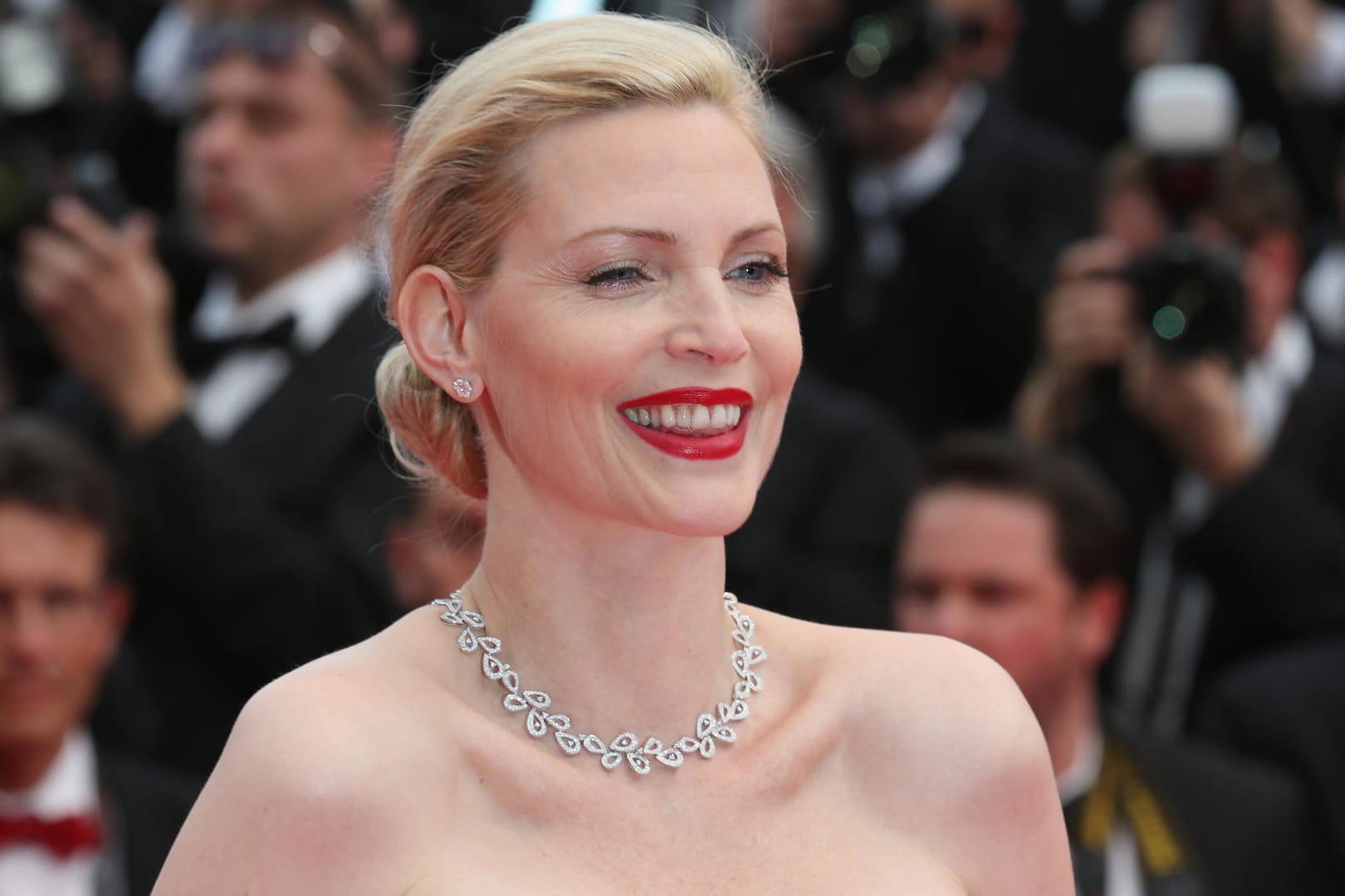 Nadja Auermann: Das Model bei den 67. Filmfestspielen 2014 in Cannes